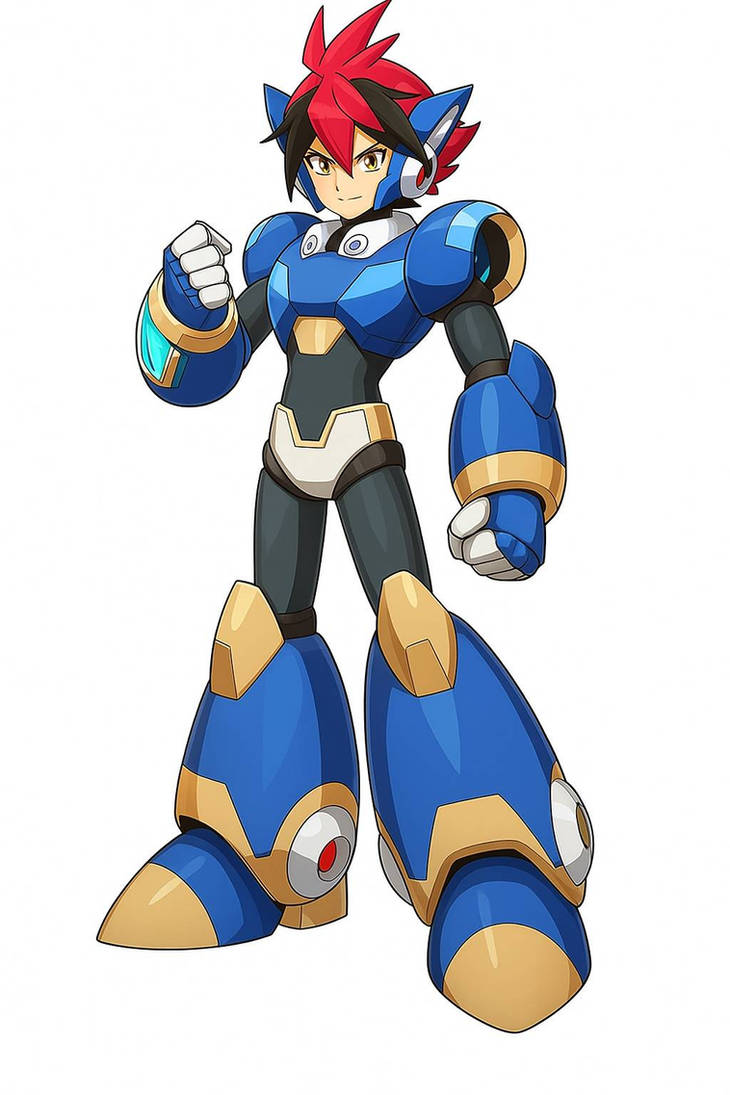 Hiro Ryugasaki (Reploid Body) by AkmalnovaGX on DeviantArt