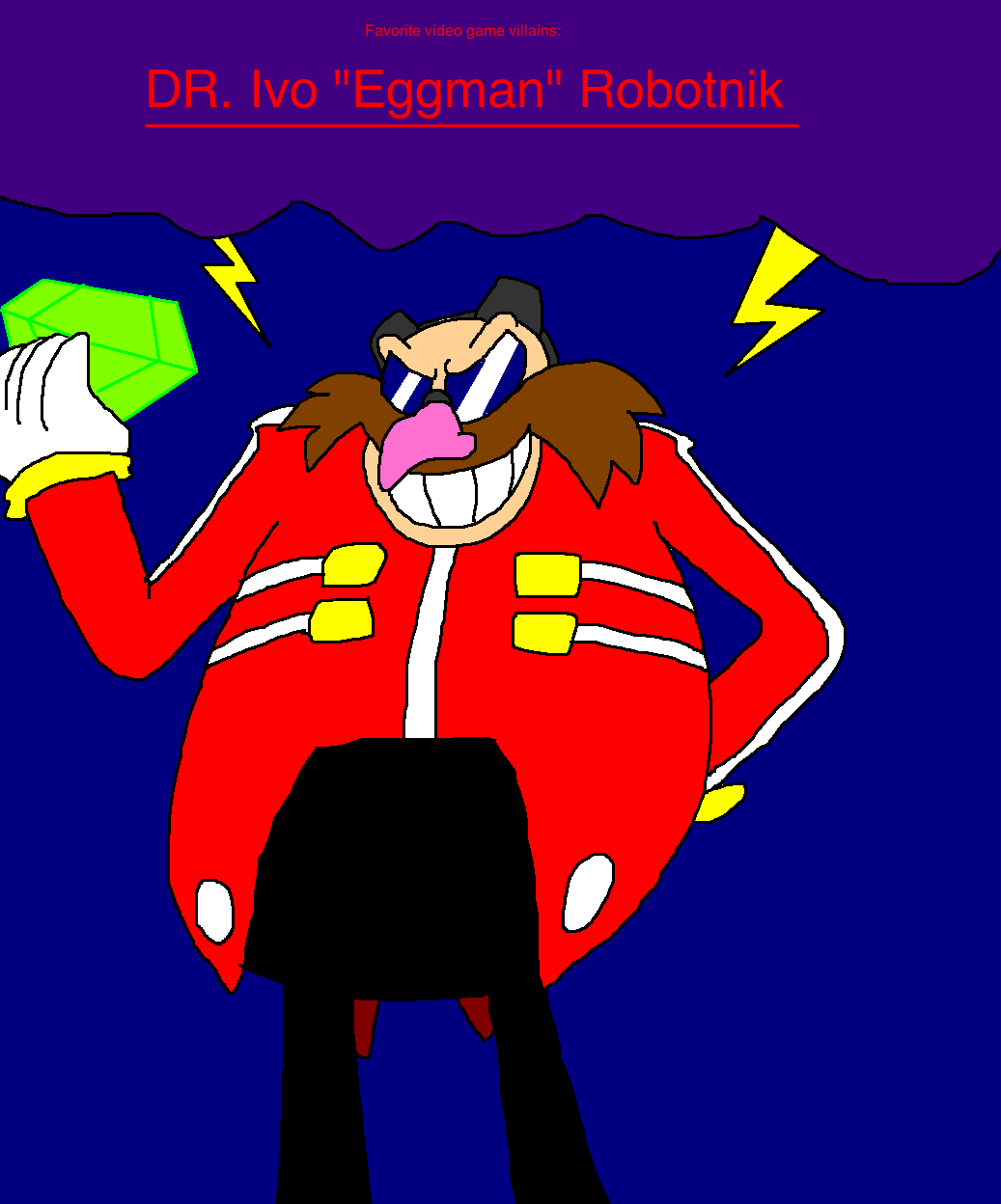 Game Eggman, Villains Fanon Wiki