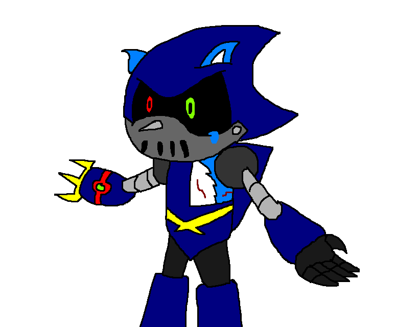 Metal Sonic (Render #2) by PsychoVert on DeviantArt