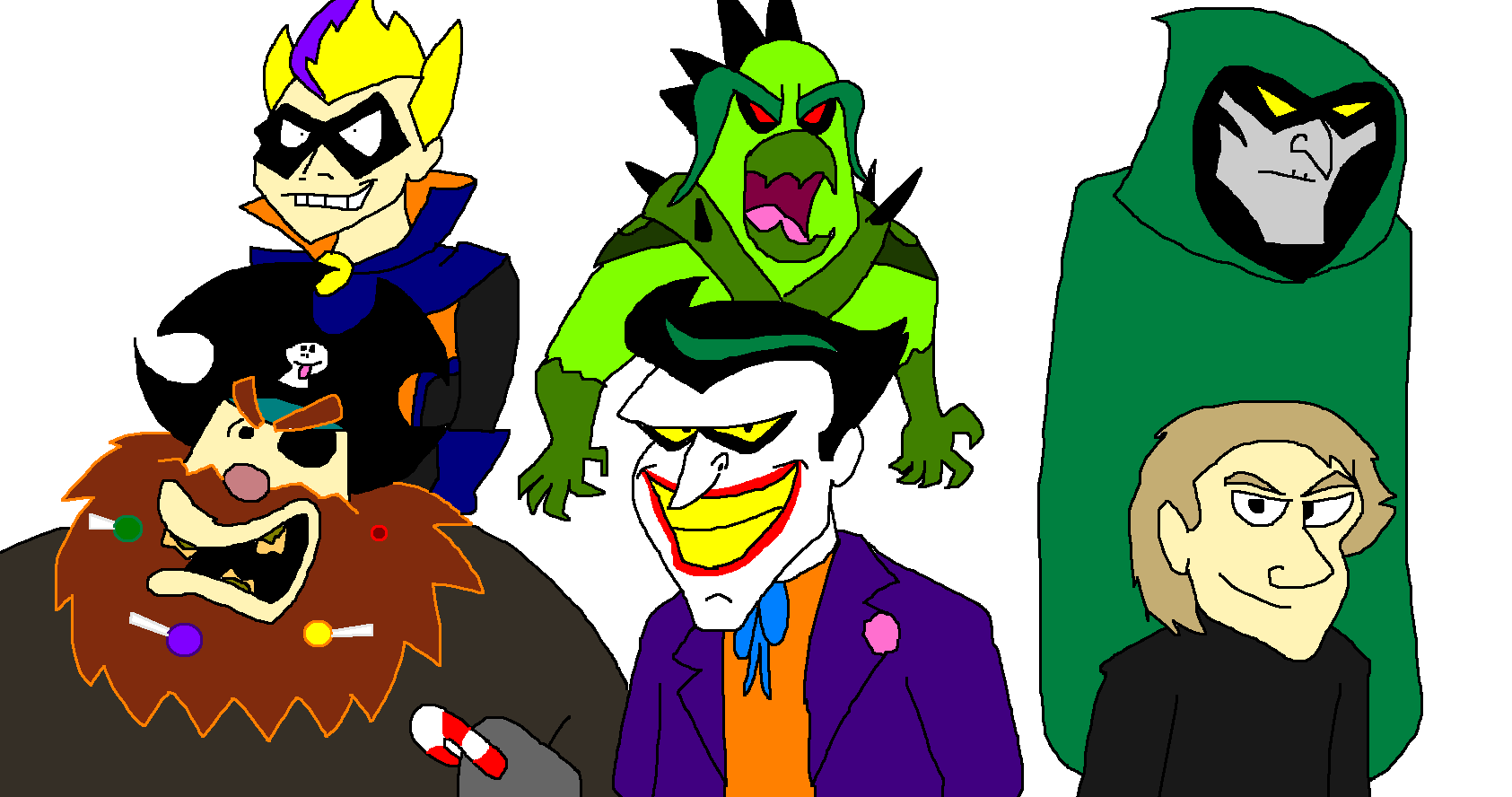 Lego Batman 1 villains by Scurvypiratehog on DeviantArt