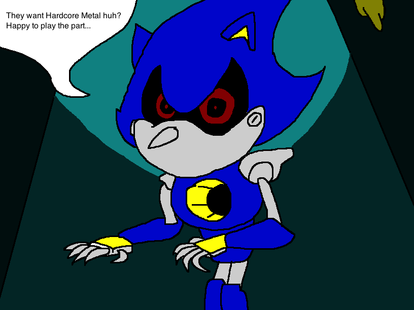 Metal Sonic Menacing | Magnet