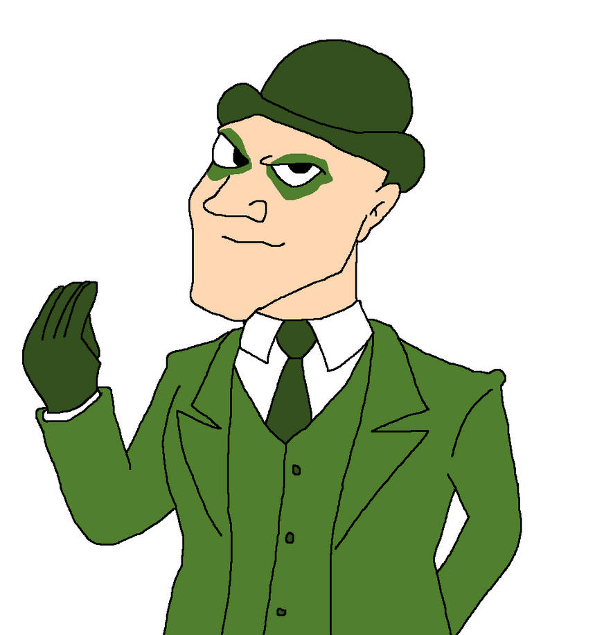 The Riddler's Design One Bad Day: Riddler design by Scurvypiratehog on DeviantArt