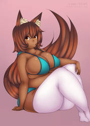 Brown Kitsune