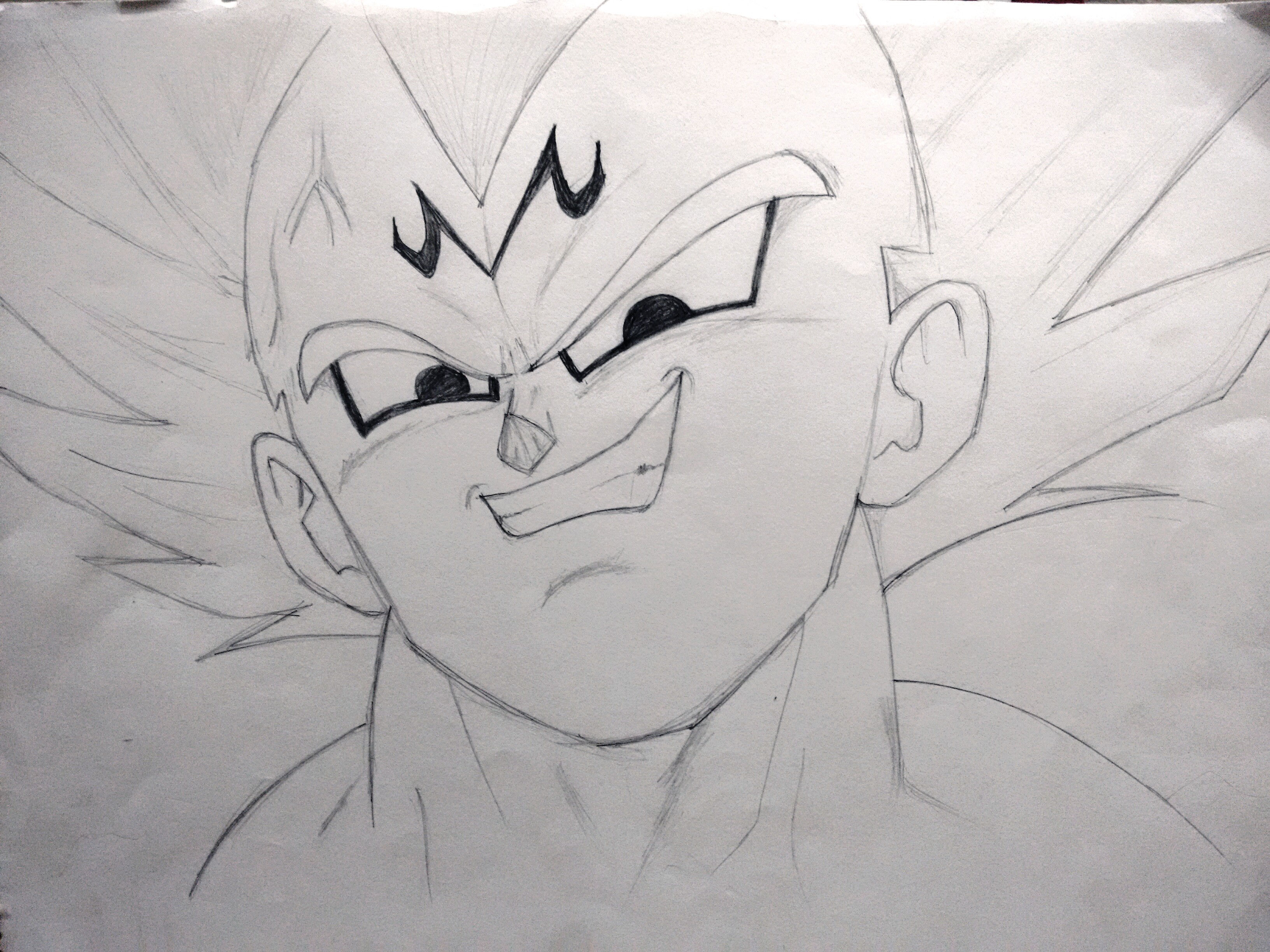 Majin Vegeta pencil