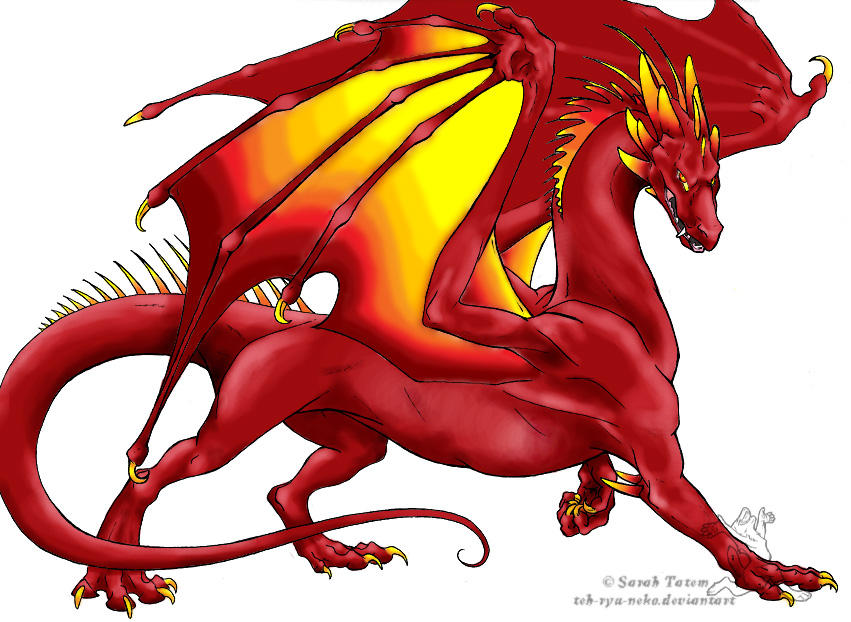 color-me dragon by Nikittele on DeviantArt