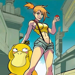 Misty and psyduck