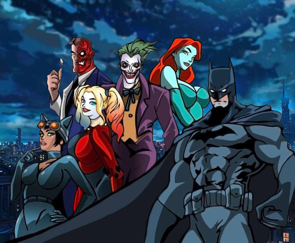Dc Batman Rouges Batman's rogue by thaydeedd on DeviantArt