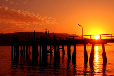 Afternoon pier