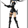 [MMD] black rock shooter