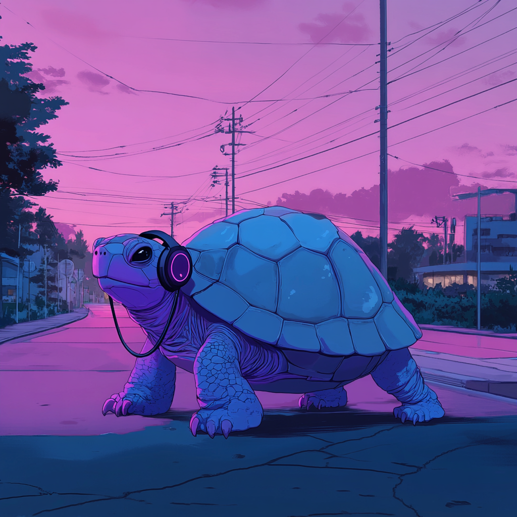 MIDJOURNEY: Turtle Vibing With headphones by Drawerpro1 on DeviantArt
