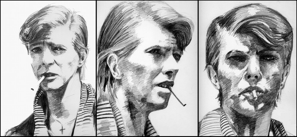 Bowie - old sketches