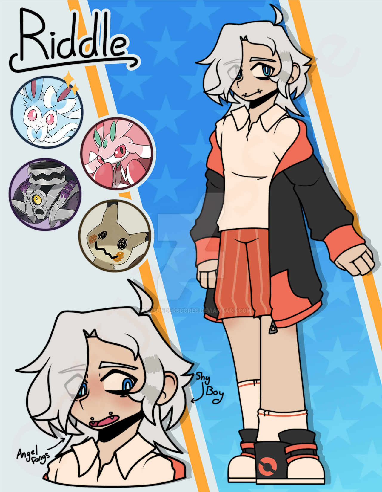 Silver X Riddle Riddle Redesign by OaatsUnderscores on DeviantArt