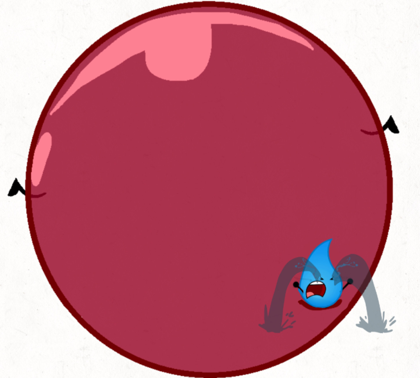 Bfdi teardrop pants inflation crying by supermarioglichty4 on DeviantArt