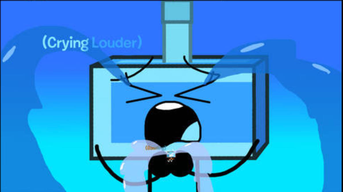 Two Crying Bfdi Bfdi (blockette she giant crying louder by supermarioglichty4 on DeviantArt