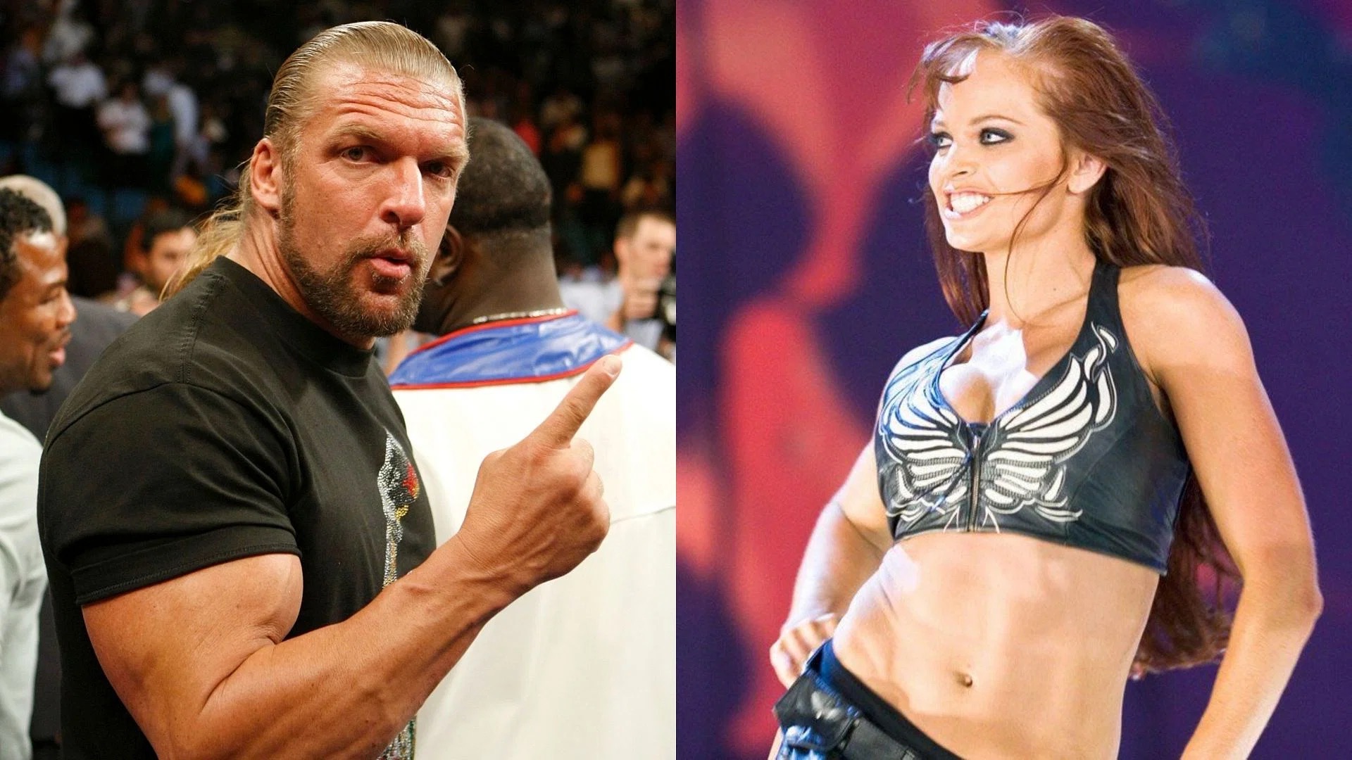 Triple H and Christy Hemme by BarneyisFridays101 on DeviantArt