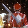 Barney the Dinosuar red ranger got a sword?! 