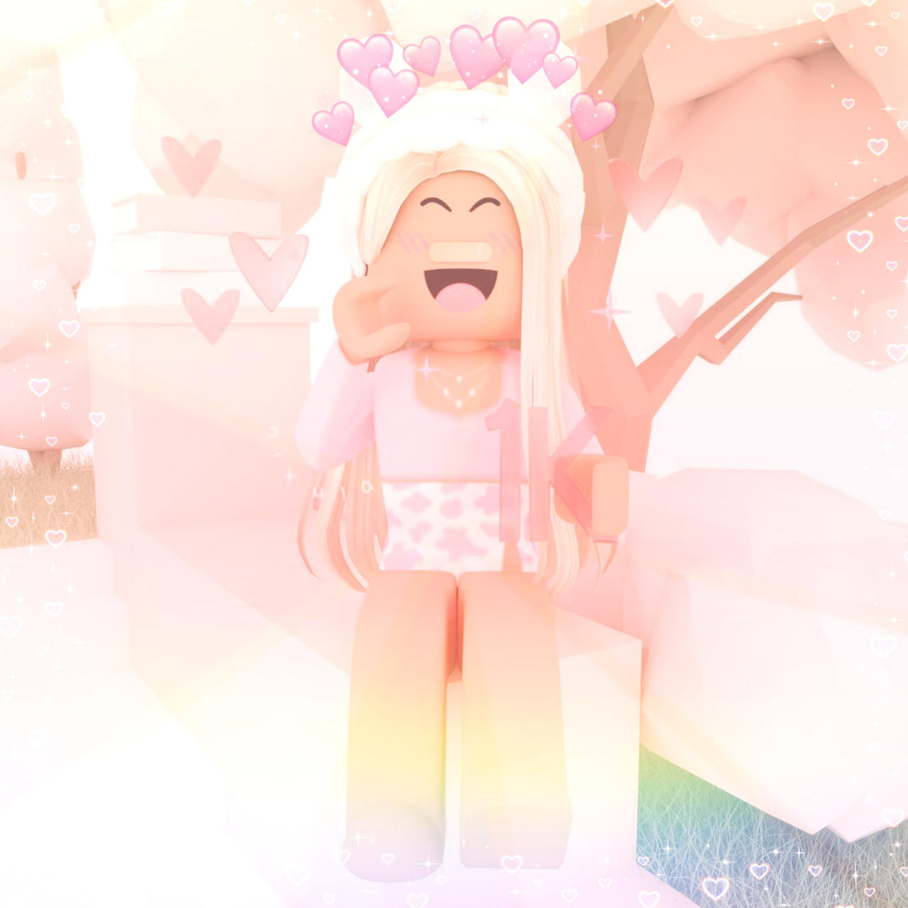 Pink aesthetic roblox avatar. Cute tumblr , Roblox , Roblox