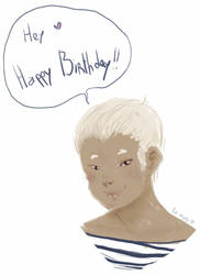 Edeuh's Birthday - quick sketch