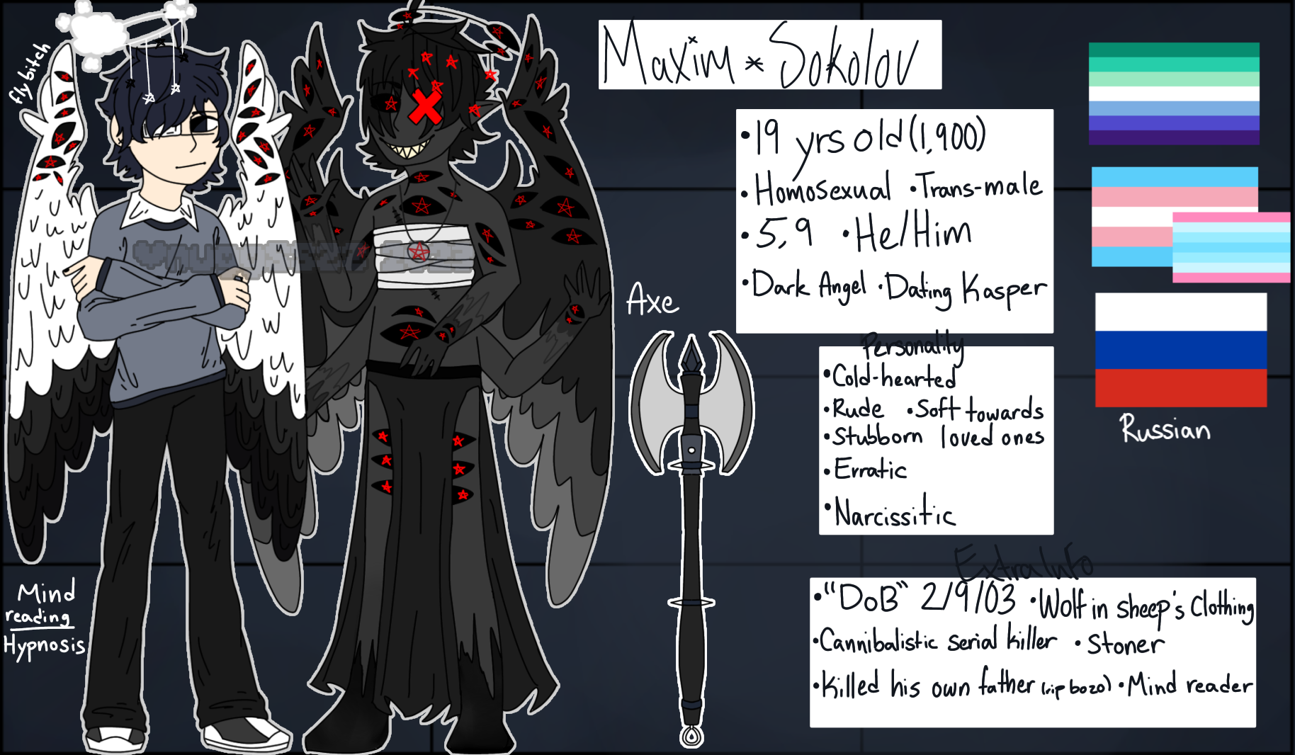 Maxim ref sheet by nuggzzsss on DeviantArt