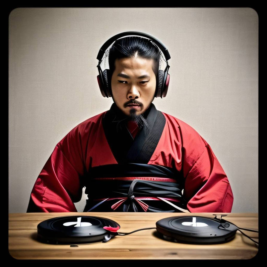 Samurai DJ by TyIerdurten on DeviantArt