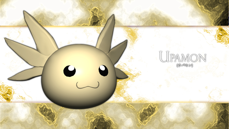 Upamon-3d by RhapzJPC on DeviantArt