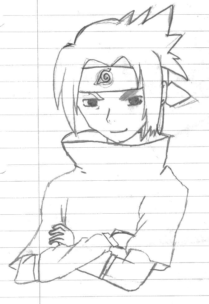 Sasuke Cursive Sasuke by MagicMarksman on DeviantArt