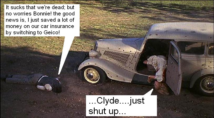 Bonnie and Clyde parody