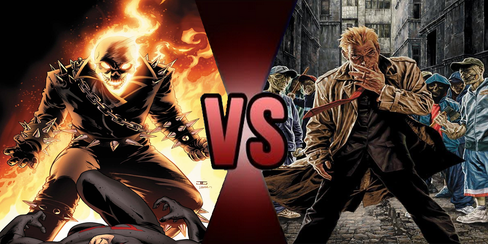 Death battle Ghost Rider vs John Constantine by Volts48