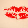 Lipstick mark