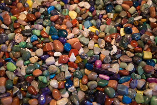 Multicolored Polished Rock