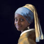 Ethiopian Girl with the Pearl Earring