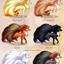 Ninetales variations