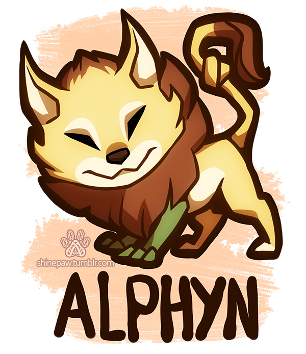 Animal alpahabet - Alphyn Chibi