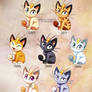 Meowth variations