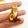 Angular fox pin