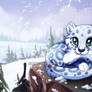 Lumi the snow leopard