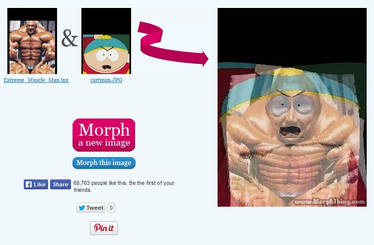 South Park Cartman Extreme Muscle Man