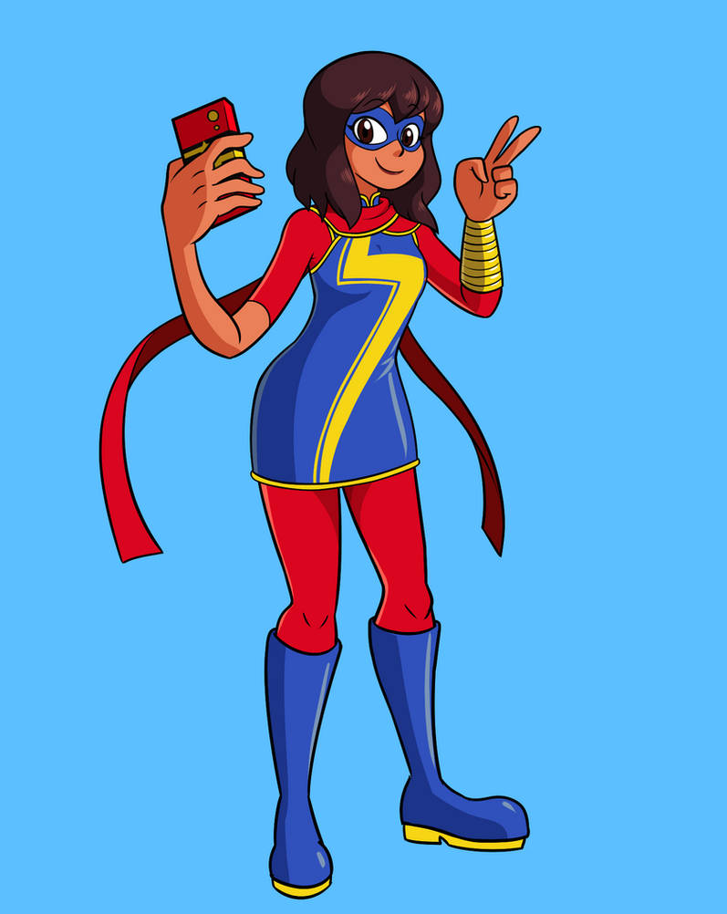Ms Marvel by Takkotito on DeviantArt