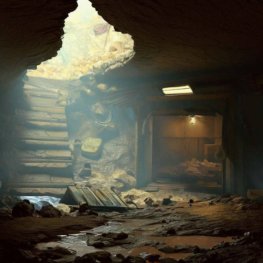 Underground Hideout by johnthedowe2 on DeviantArt