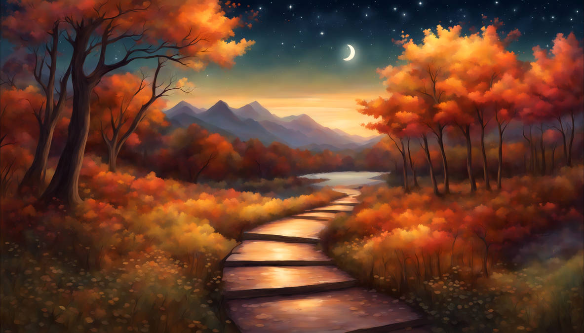 Night Fall Scenes Night Fall Wallpaper by johnthedowe2 on DeviantArt