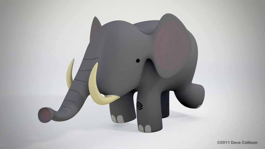 Simple Elephant - Parp by TheBigDaveC