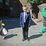 My Son with Techno Trousers and Feathers McGraw
