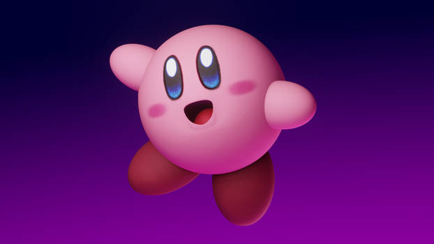 Blender 2.82 Kirby Study