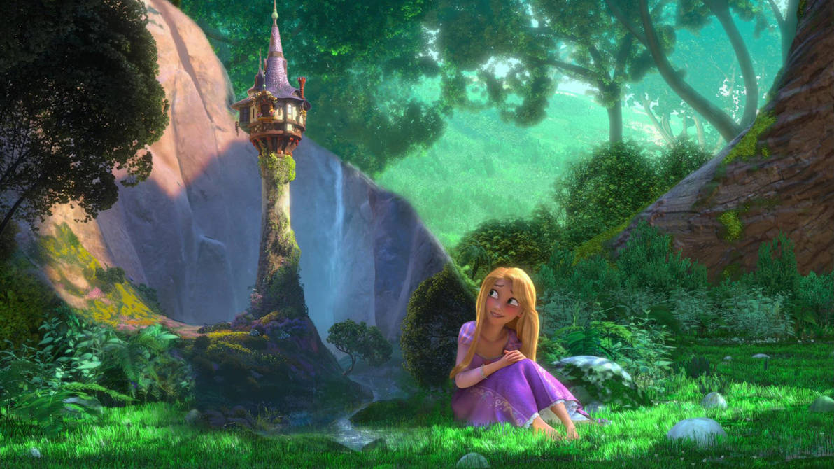 Tangled 1920x1080 - Rapunzel by muehlich86 on DeviantArt