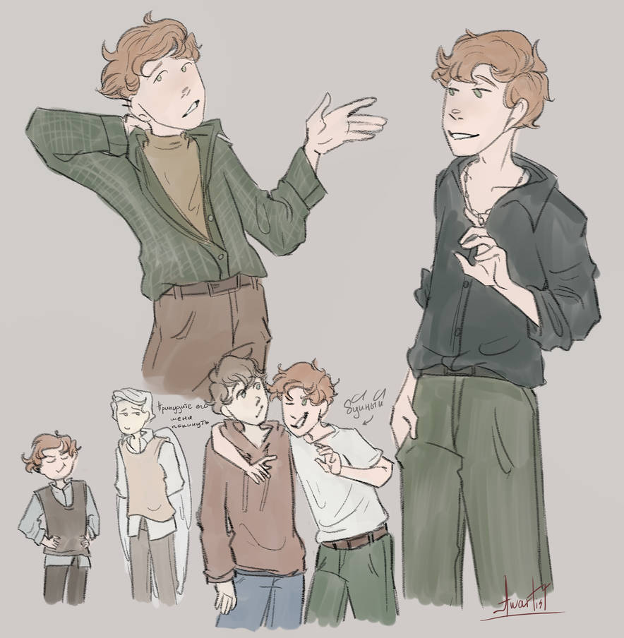 Ricky and some other boys by AwartistDark on DeviantArt