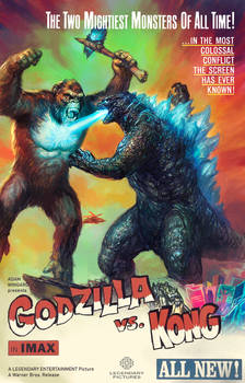 Godzilla vs. Kong Fan Art