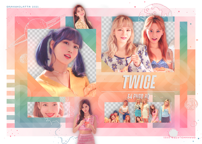 #110 PNG PACK: TWICE (2021 SEASON'S GREETINGS)