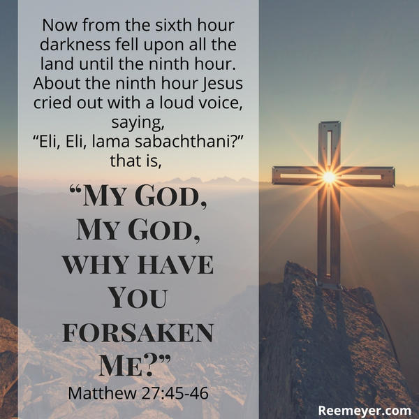 Matthew 27: 45-46 by Amazing-Fidget2621 on DeviantArt