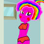 Rainbow Sparkle's Sparkly Bathing Suit