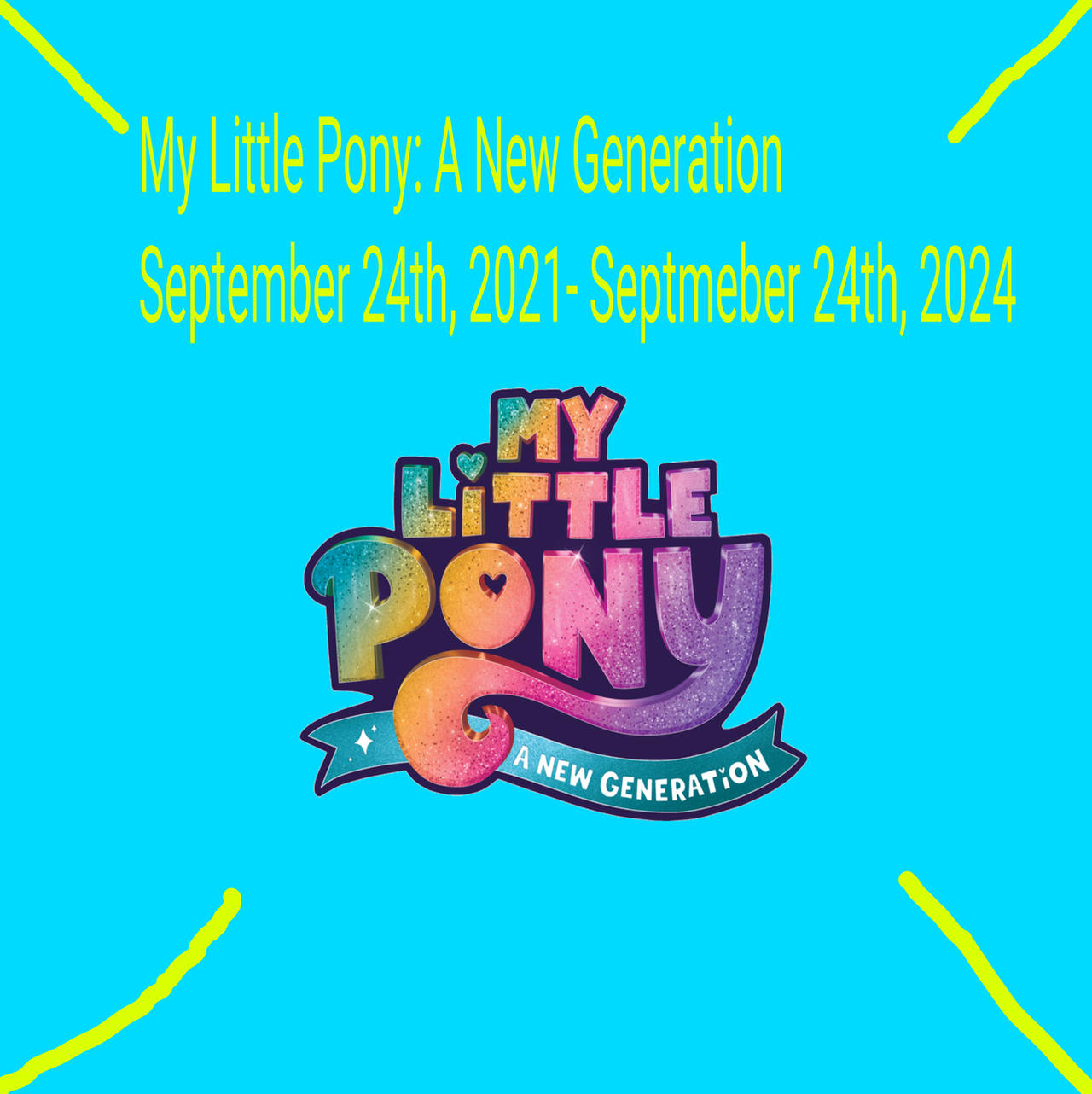 Mlp Updated Sign MLP A New Generation 24th Anniversary Sign by Amazing-Fidget2621 on ...